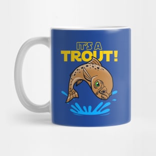 Funny  Sci-fi Alien Trout Fish Cartoon Aquarium Lovers Funny Quote Meme Mug